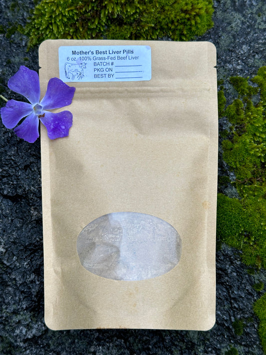 Liver Powder, 100% grass-fed and finished, California raised