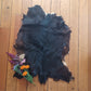 Premium Goat Hide - Large Black